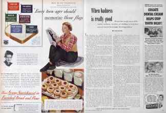Better Homes & Gardens January 1950 Magazine Article: Page 18