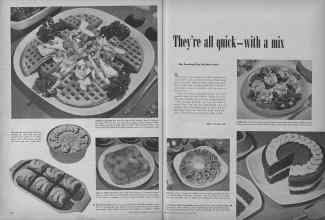 Better Homes & Gardens January 1950 Magazine Article: Page 54