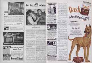 Better Homes & Gardens January 1950 Magazine Article: Your dog and mine