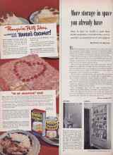 Better Homes & Gardens February 1950 Magazine Article: More storage in spare yon already have