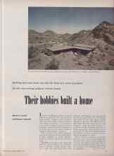 Better Homes & Gardens February 1950 Magazine Article: Their hobbies built a home