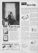 Better Homes & Gardens February 1950 Magazine Article: how-to helps