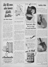 Better Homes & Gardens February 1950 Magazine Article: Garden clinic