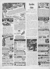 Better Homes & Gardens February 1950 Magazine Article: Garden clinic