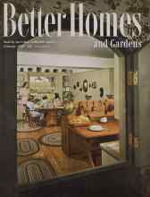 Better Homes & Gardens February 1950 Magazine Cover