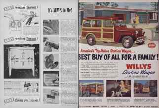 Better Homes & Gardens February 1950 Magazine Article: Page 34