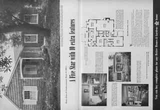 Better Homes & Gardens February 1950 Magazine Article: A Five Star with 10 extra features