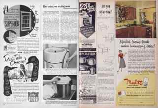 Better Homes & Gardens February 1950 Magazine Article: Page 136