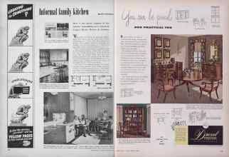 Better Homes & Gardens February 1950 Magazine Article: Page 138