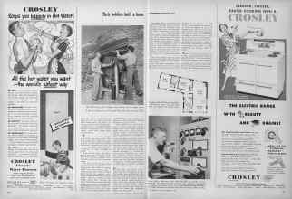 Better Homes & Gardens February 1950 Magazine Article: Page 144