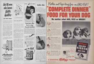 Better Homes & Gardens February 1950 Magazine Article: Page 148