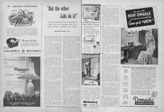 Better Homes & Gardens February 1950 Magazine Article: 