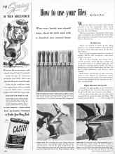 Better Homes & Gardens March 1950 Magazine Article: How to use your files