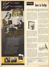 Better Homes & Gardens March 1950 Magazine Article: how-to helps