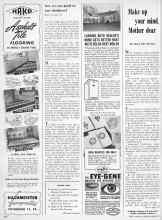Better Homes & Gardens March 1950 Magazine Article: Make up your mind, Mother dear
