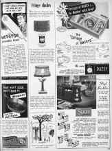 Better Homes & Gardens March 1950 Magazine Article: Fringe shades