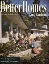 Better Homes & Gardens March 1950 Magazine Cover