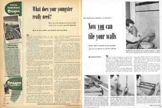 Better Homes & Gardens March 1950 Magazine Article: Page 126