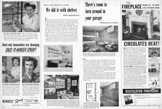 Better Homes & Gardens March 1950 Magazine Article: Page 154