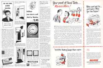 Better Homes & Gardens March 1950 Magazine Article: Page 172