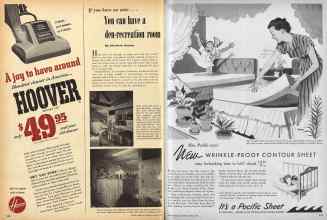 Better Homes & Gardens March 1950 Magazine Article: Page 202