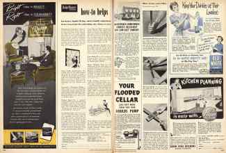 Better Homes & Gardens March 1950 Magazine Article: Page 204