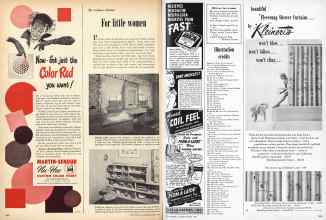 Better Homes & Gardens March 1950 Magazine Article: Page 254