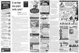 Better Homes & Gardens March 1950 Magazine Article: Page 268