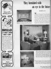 Better Homes & Gardens April 1950 Magazine Article: They furnished with an eye to the future