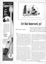 Better Homes & Gardens April 1950 Magazine Article: Let that housework go!