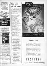 Better Homes & Gardens April 1950 Magazine Article: Where to see your color schemes