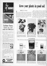 Better Homes & Gardens April 1950 Magazine Article: Grow your plants in good soil