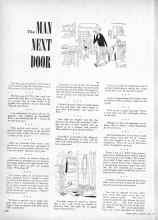 Better Homes & Gardens April 1950 Magazine Article: The MAN NEXT DOOR