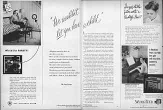 Better Homes & Gardens April 1950 Magazine Article: 