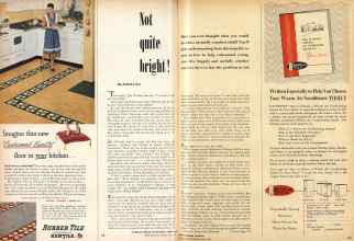 Better Homes & Gardens April 1950 Magazine Article: Not quite bright!