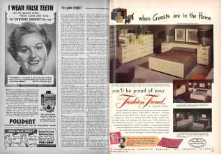 Better Homes & Gardens April 1950 Magazine Article: Page 156
