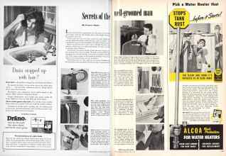 Better Homes & Gardens April 1950 Magazine Article: Secrets of the well-groomed man