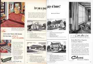 Better Homes & Gardens April 1950 Magazine Article: Are you a good judge of homes?