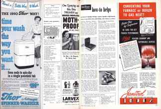 Better Homes & Gardens April 1950 Magazine Article: Page 180