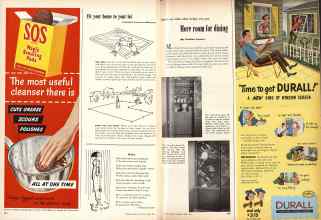 Better Homes & Gardens April 1950 Magazine Article: Page 206