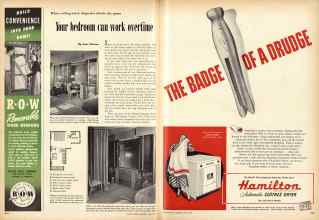 Better Homes & Gardens April 1950 Magazine Article: Page 252