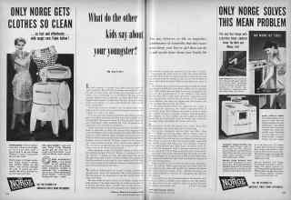Better Homes & Gardens April 1950 Magazine Article: What do the other kids say about your youngster?
