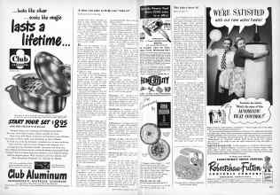 Better Homes & Gardens April 1950 Magazine Article: Page 282