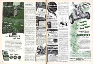 Better Homes & Gardens April 1950 Magazine Article: Page 316