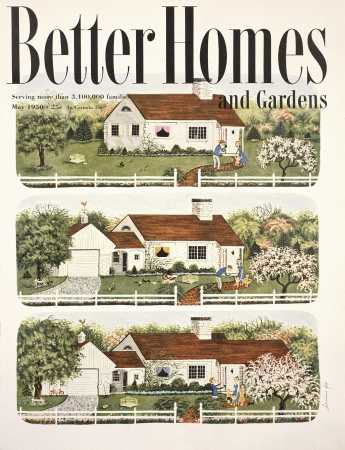Vintage 1950 Better Homes and Gardens Home Furnishings Ideas Magazine Loose Covers