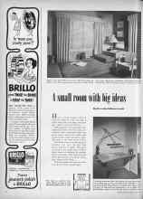 Better Homes & Gardens May 1950 Magazine Article: A small room with big ideas