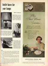 Better Homes & Gardens May 1950 Magazine Article: Bottle bases for your lamps