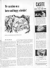 Better Homes & Gardens May 1950 Magazine Article: We vacation on a horse-and-buggy schedule!
