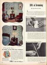 Better Homes & Gardens May 1950 Magazine Article: ABCS of hemming