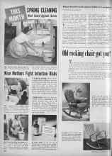 Better Homes & Gardens May 1950 Magazine Article: Old rocking chair got you?